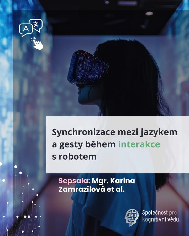 Synchronizace mezi jazykem a gesty během interakce s robotem